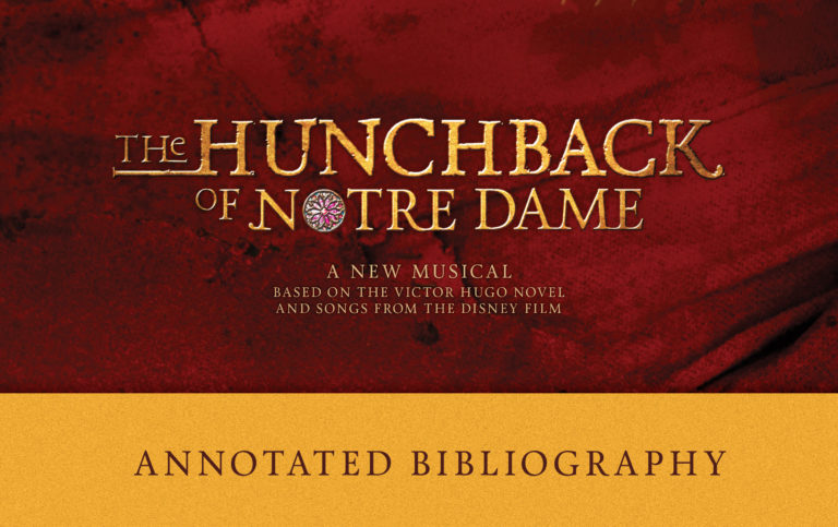 THE HUNCHBACK OF NOTRE DAME Annotated Bibliography